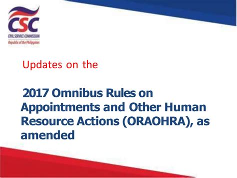 oraohra meaning|2017 Omnibus Rules on Appointments and Other HR Actions.